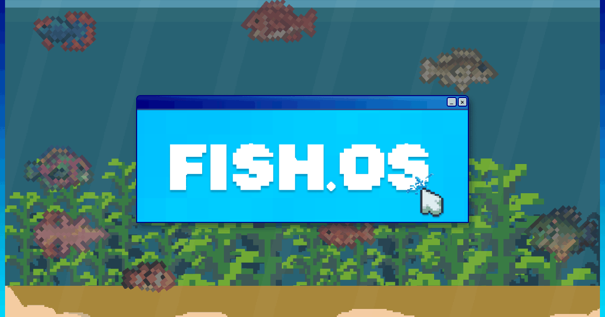 FISH.OS social card.